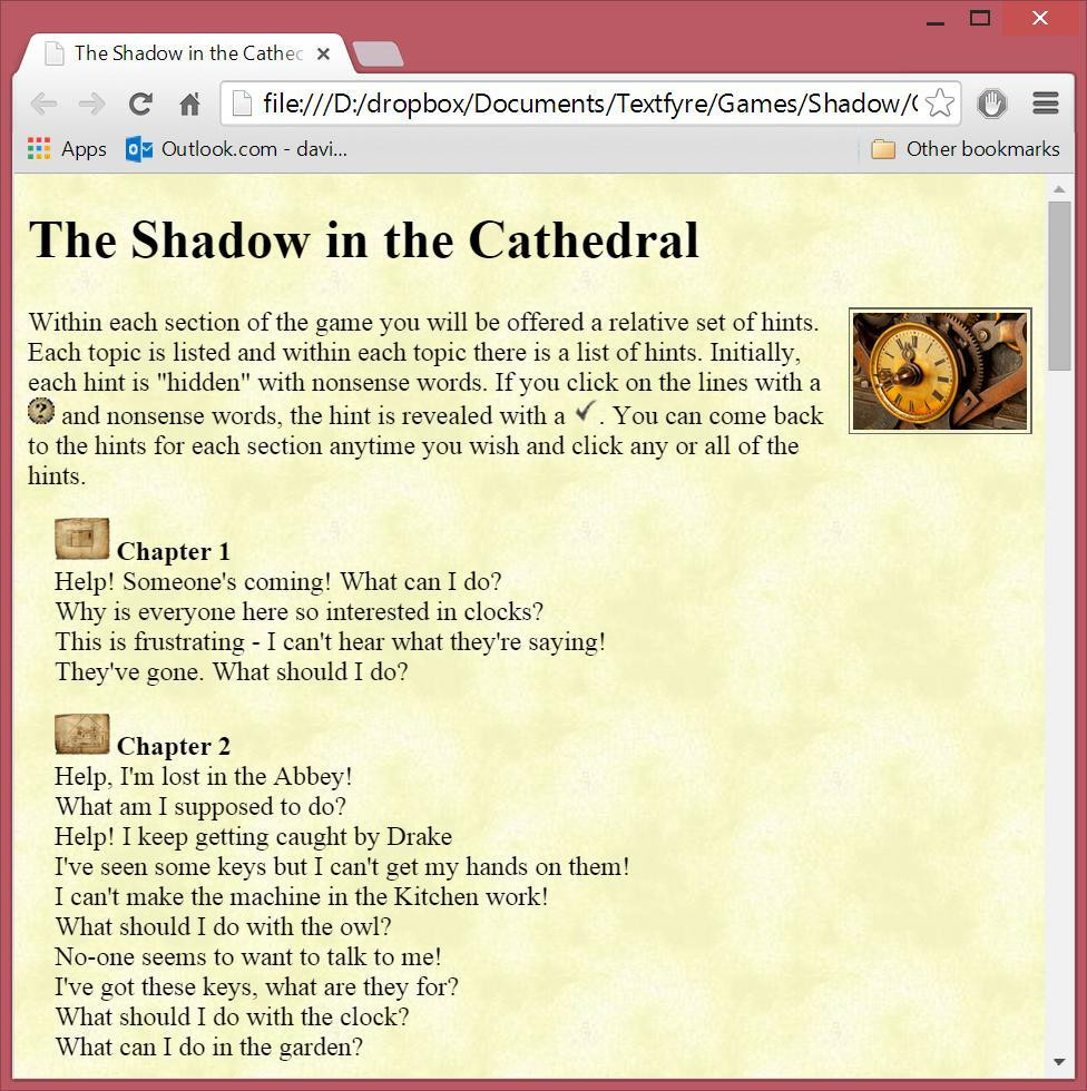 The Shadow in the Cathedral - Deluxe Edition (itch) - кадр 1