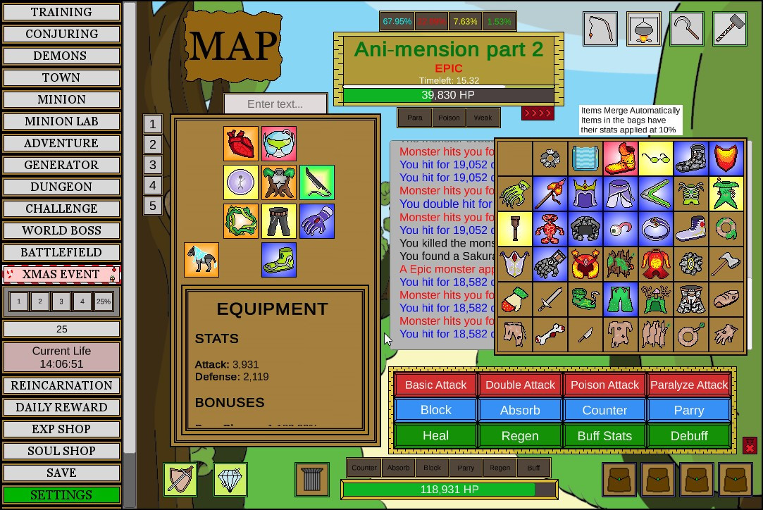 Wizard And Minion Idle - кадр 13