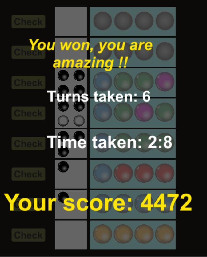 Mastermind Classic (itch) - кадр 2