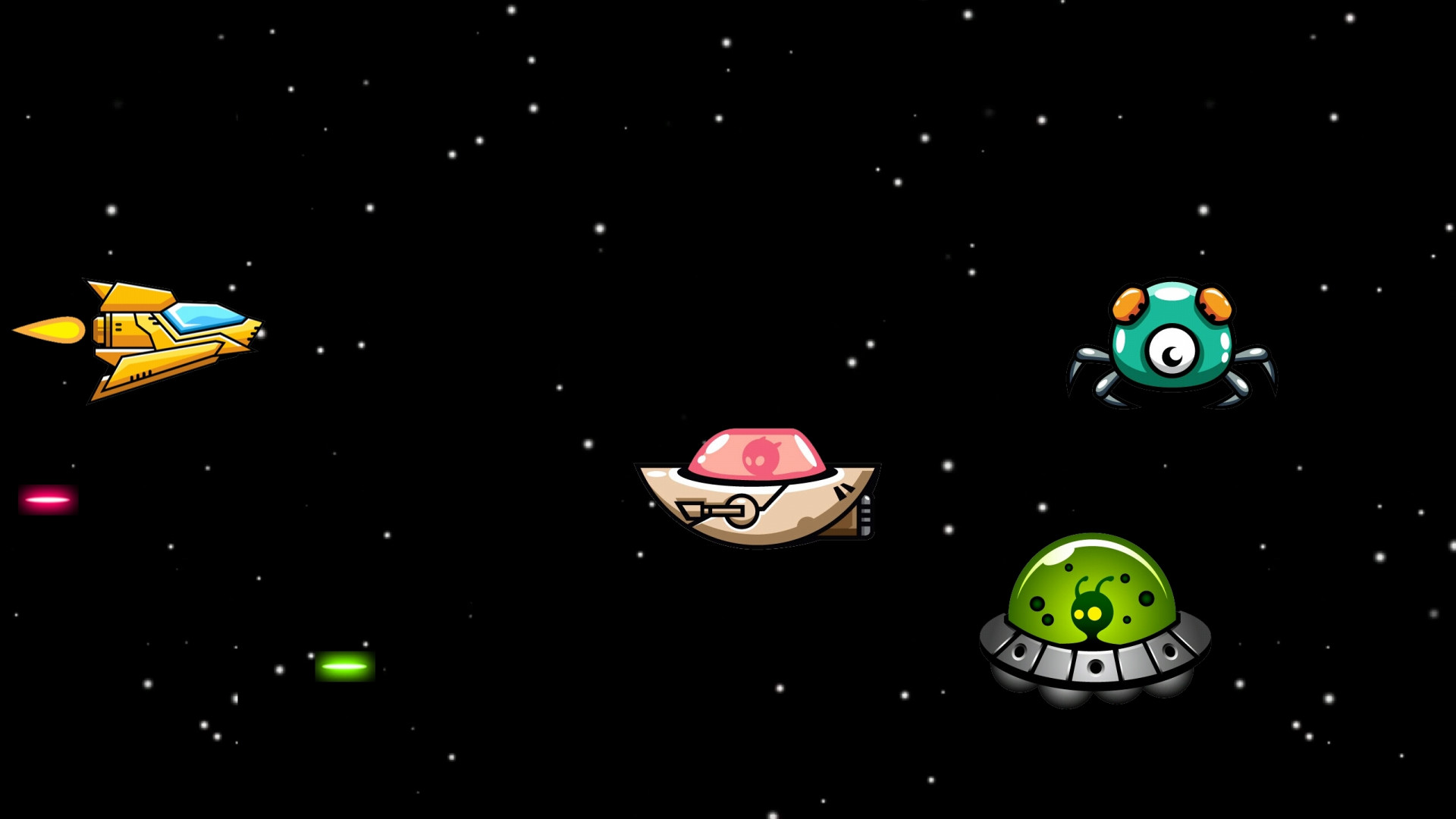 Space Fighter (itch) (Johnny Ginard) - кадр 1