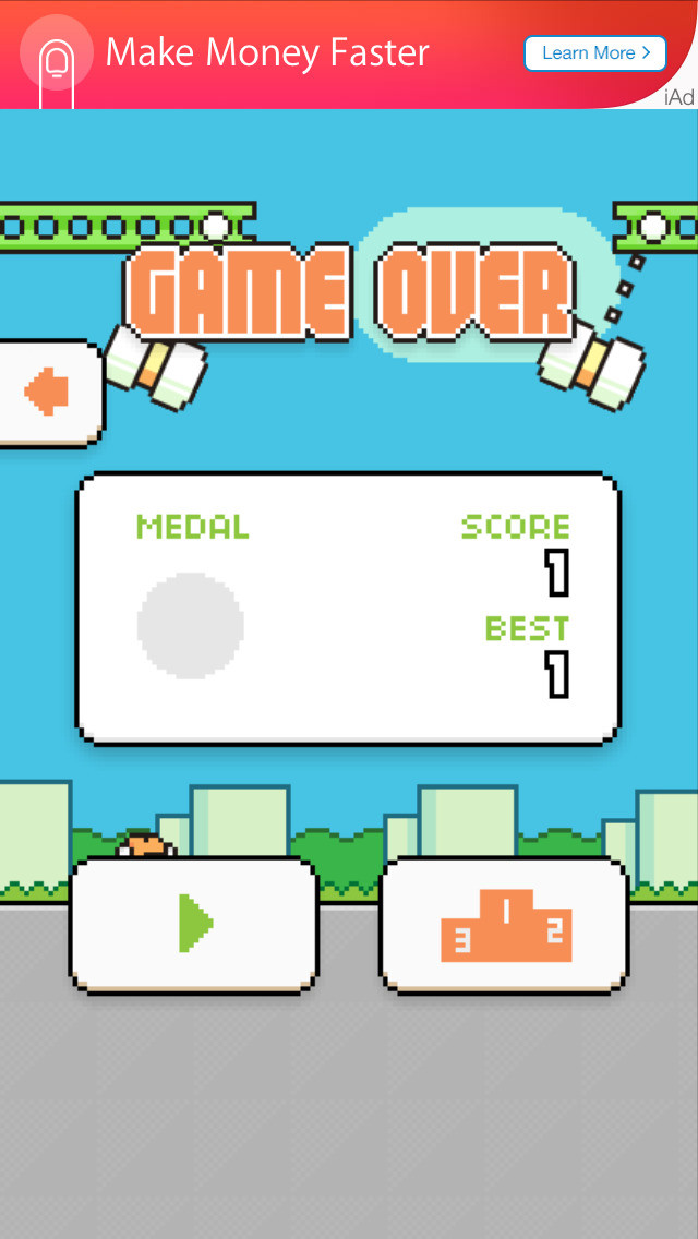 Swing Copters - кадр 6