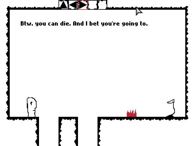 [LD34]The amazingly clunky 2-button platformer! (itch) - кадр 1