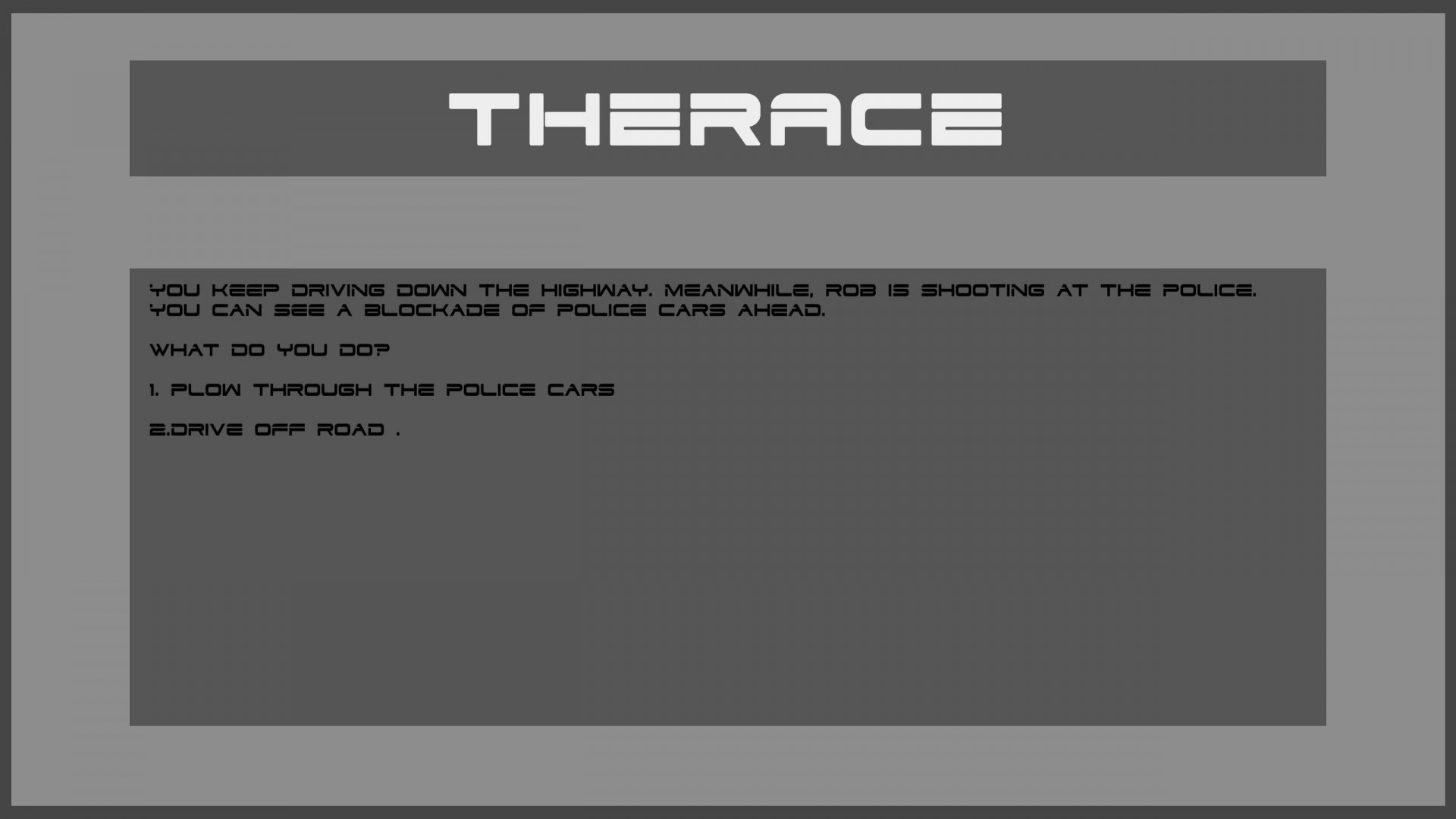 THE RACE: BANK ROBBERY (itch) - кадр 3