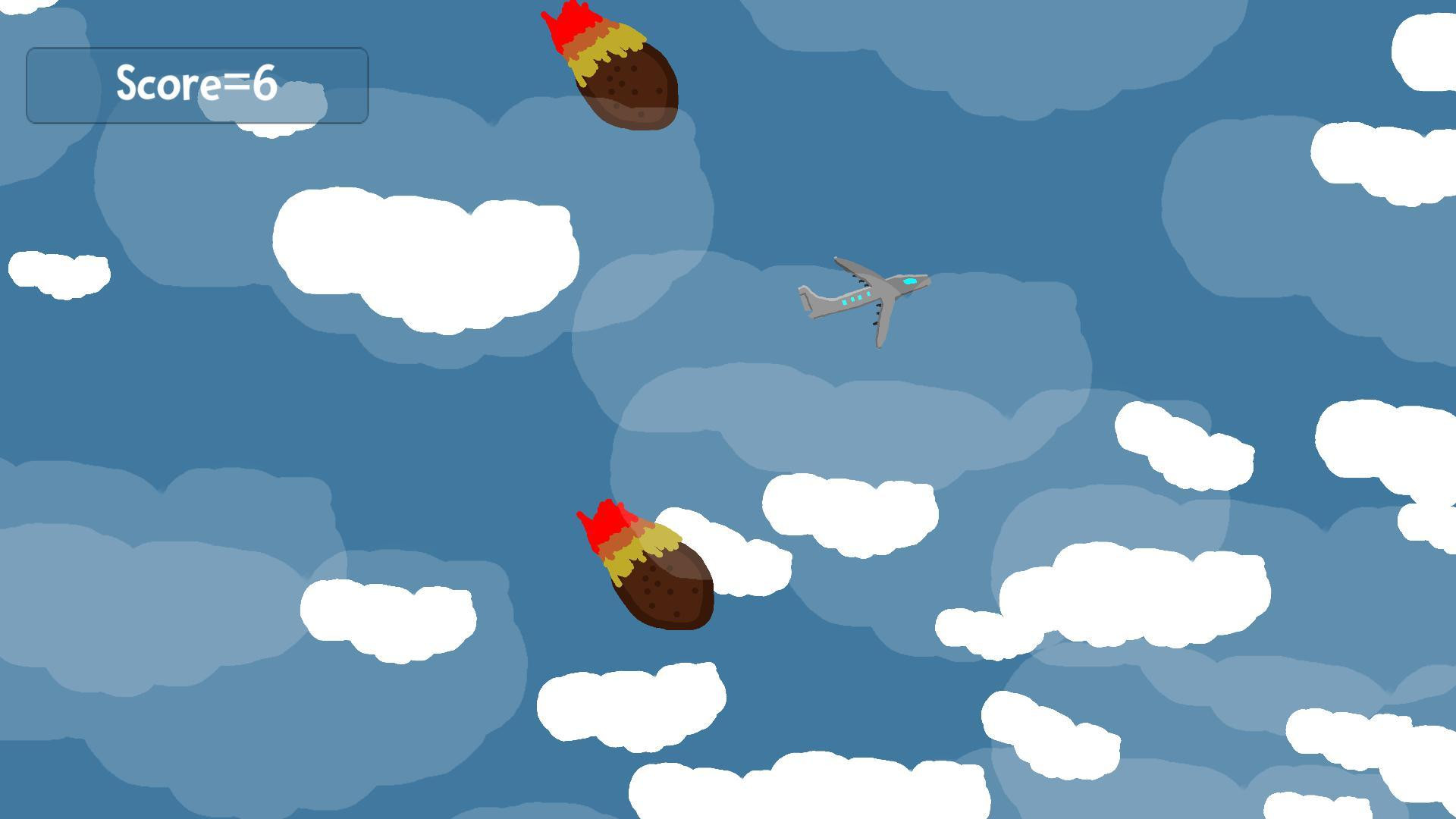 Flying With Meteors (itch) - кадр 2