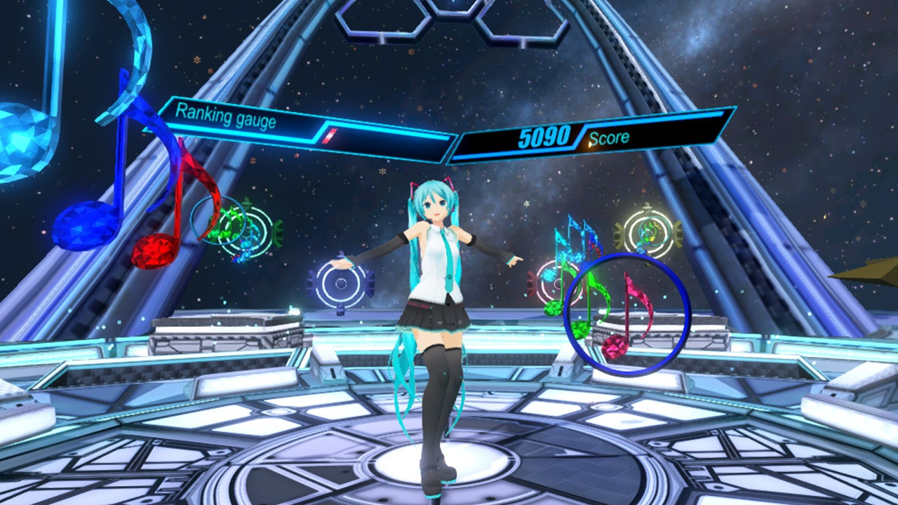 Hatsune Miku VR - кадр 1
