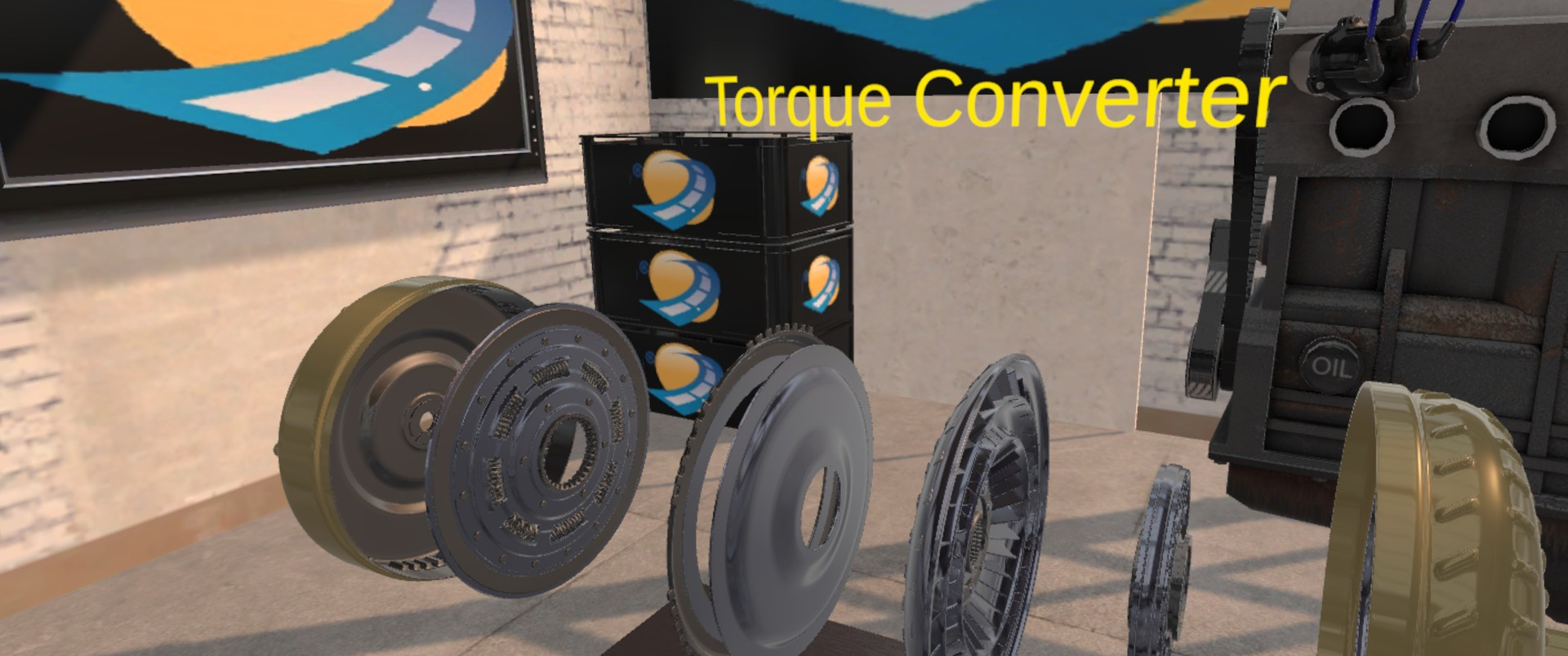 Basic Car Repair Garage VR - кадр 5