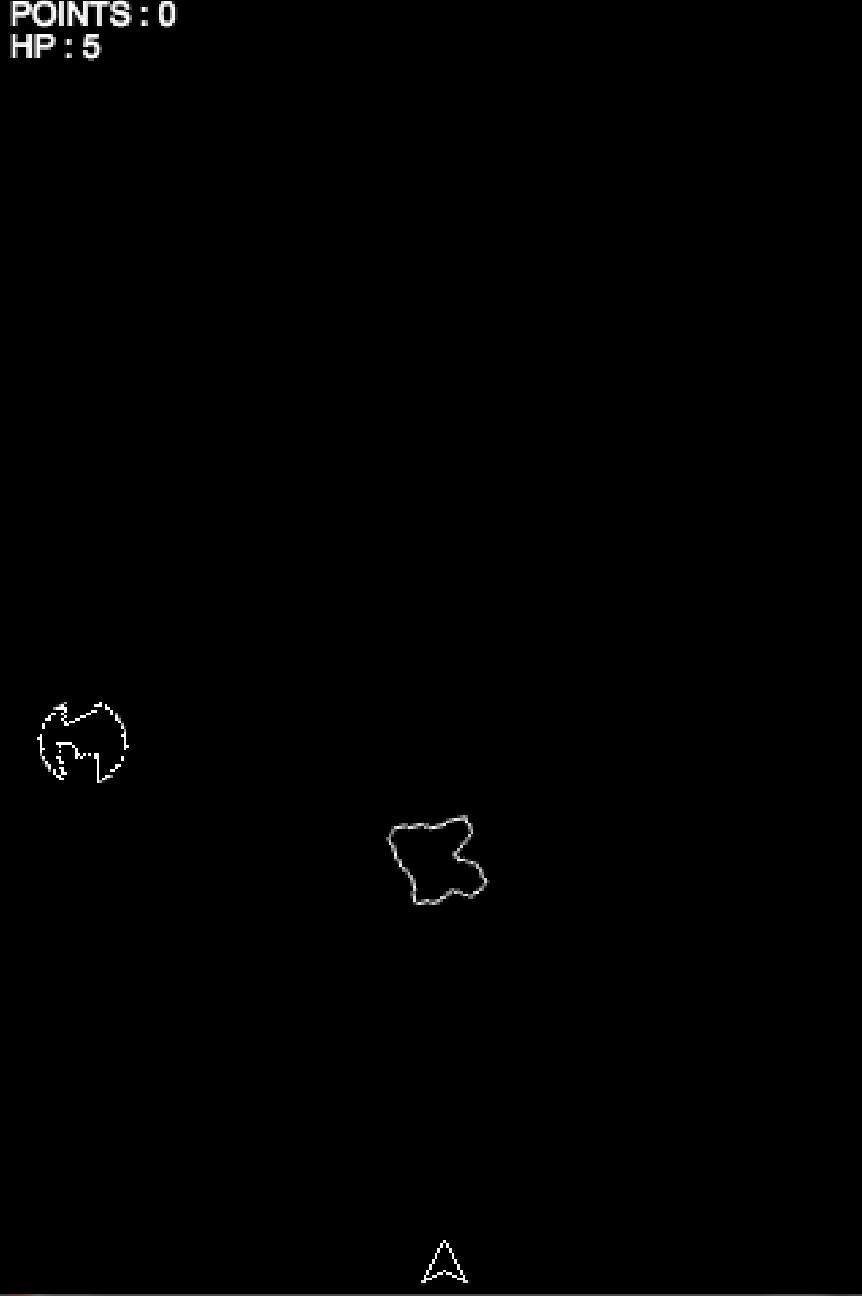 MelonJS Asteroids (itch) - кадр 1