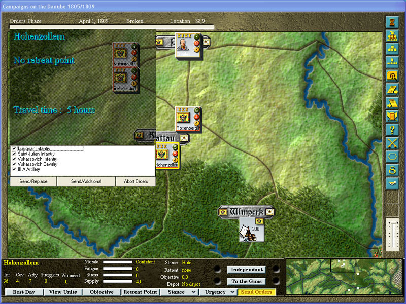The Campaigns on the Danube 1805/1809 - кадр 4