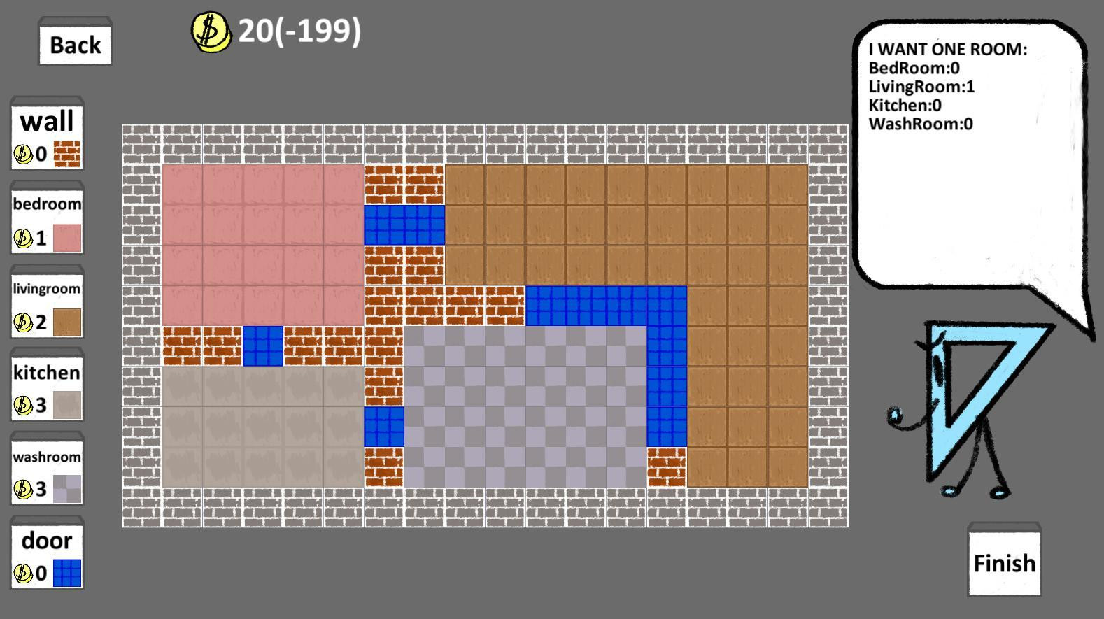 Design One Room (itch) - кадр 3