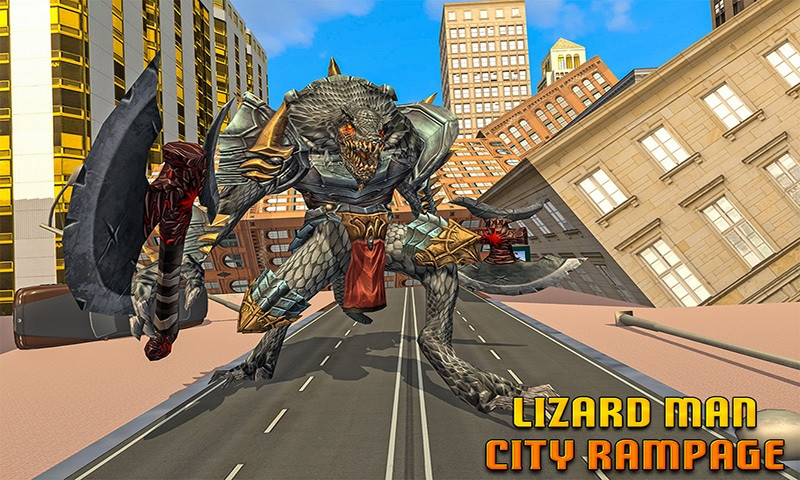 Ultimate Lizardman City Rampage (itch) - кадр 3