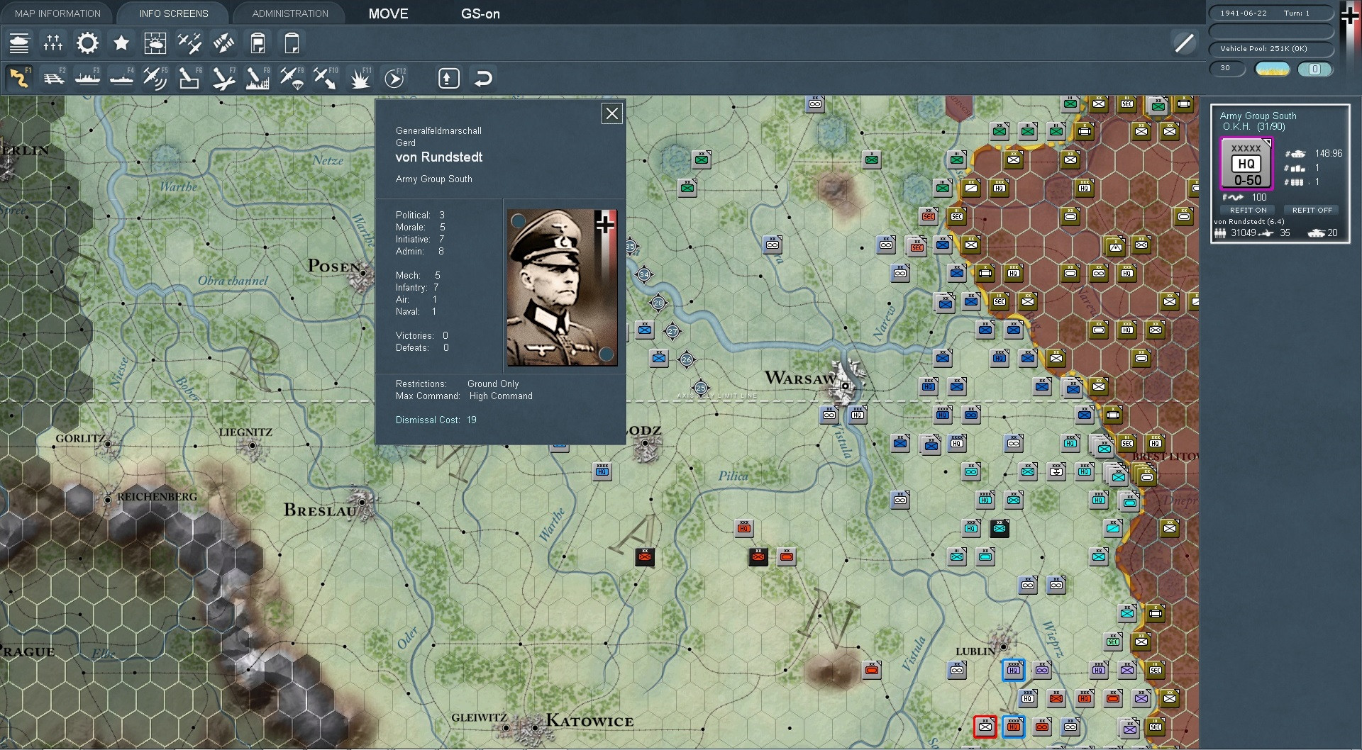 Gary Grigsby's War in the East - кадр 5