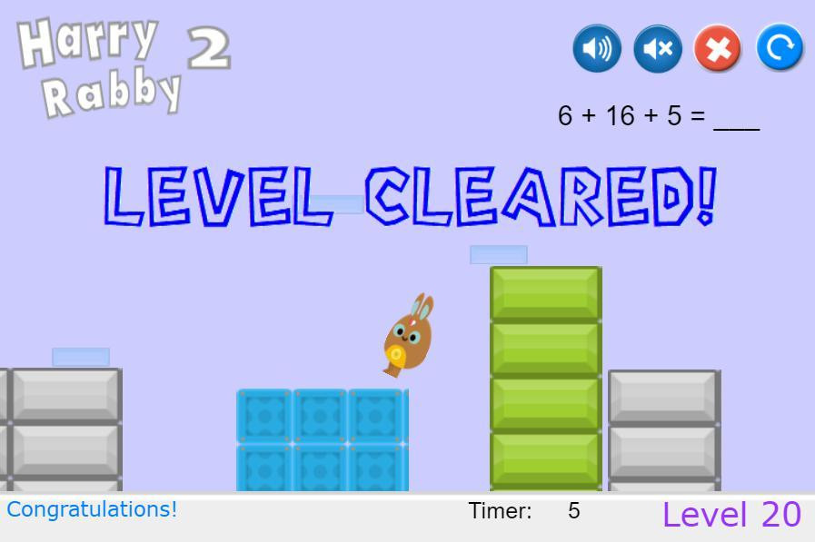 HarryRabby Elementary Math - Adding Three Numbers FREE Edition (itch) - кадр 2