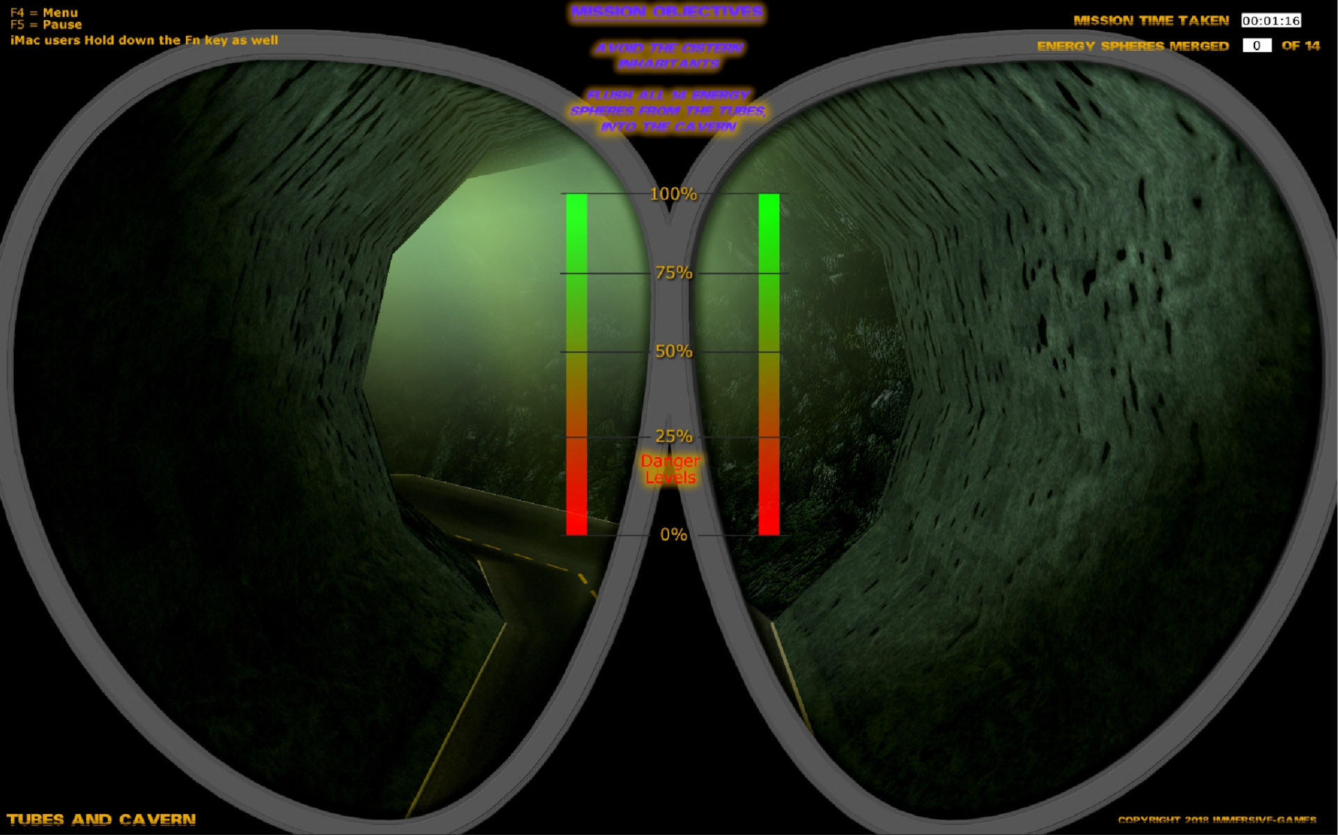 Tubes And Cavern (itch) - кадр 4
