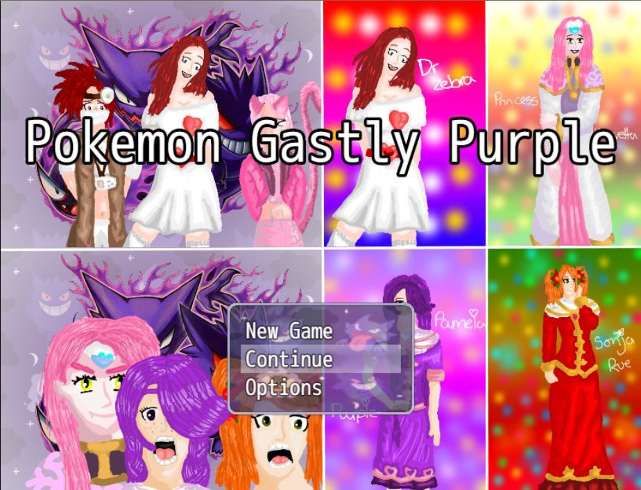 Pokemon Gastly Purple (itch) - кадр 2