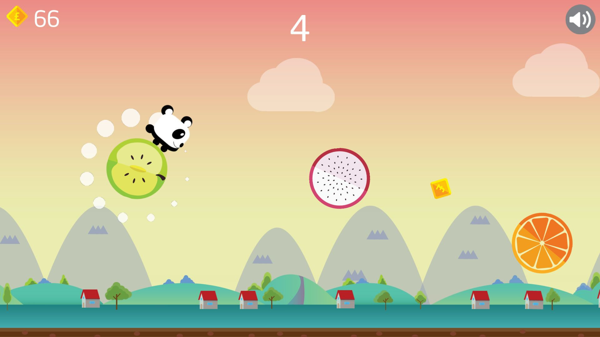 Bigo fruit jumping (itch) - кадр 4