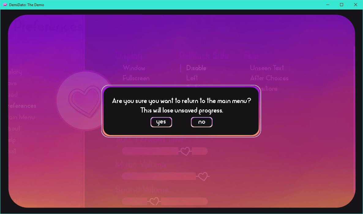 DemiDato: the Demo (itch) - кадр 2