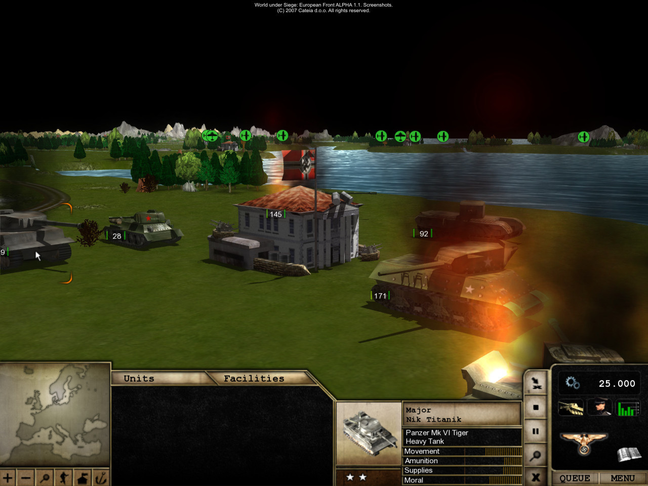 World under Siege: European Front - кадр 5