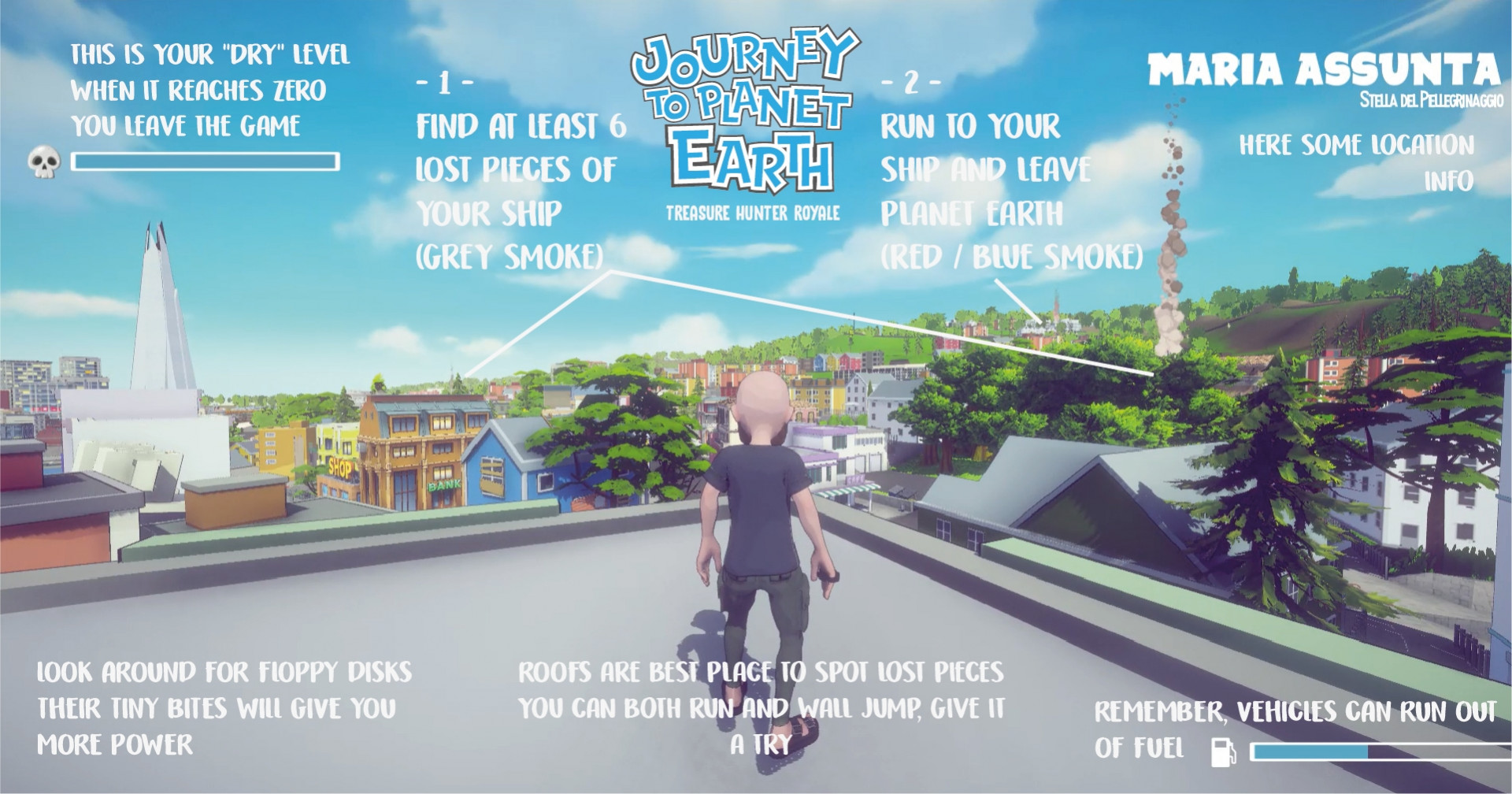 Journey To Planet Earth (itch) - кадр 3