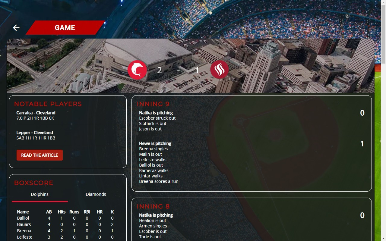 Astonishing Baseball 2019 - кадр 6