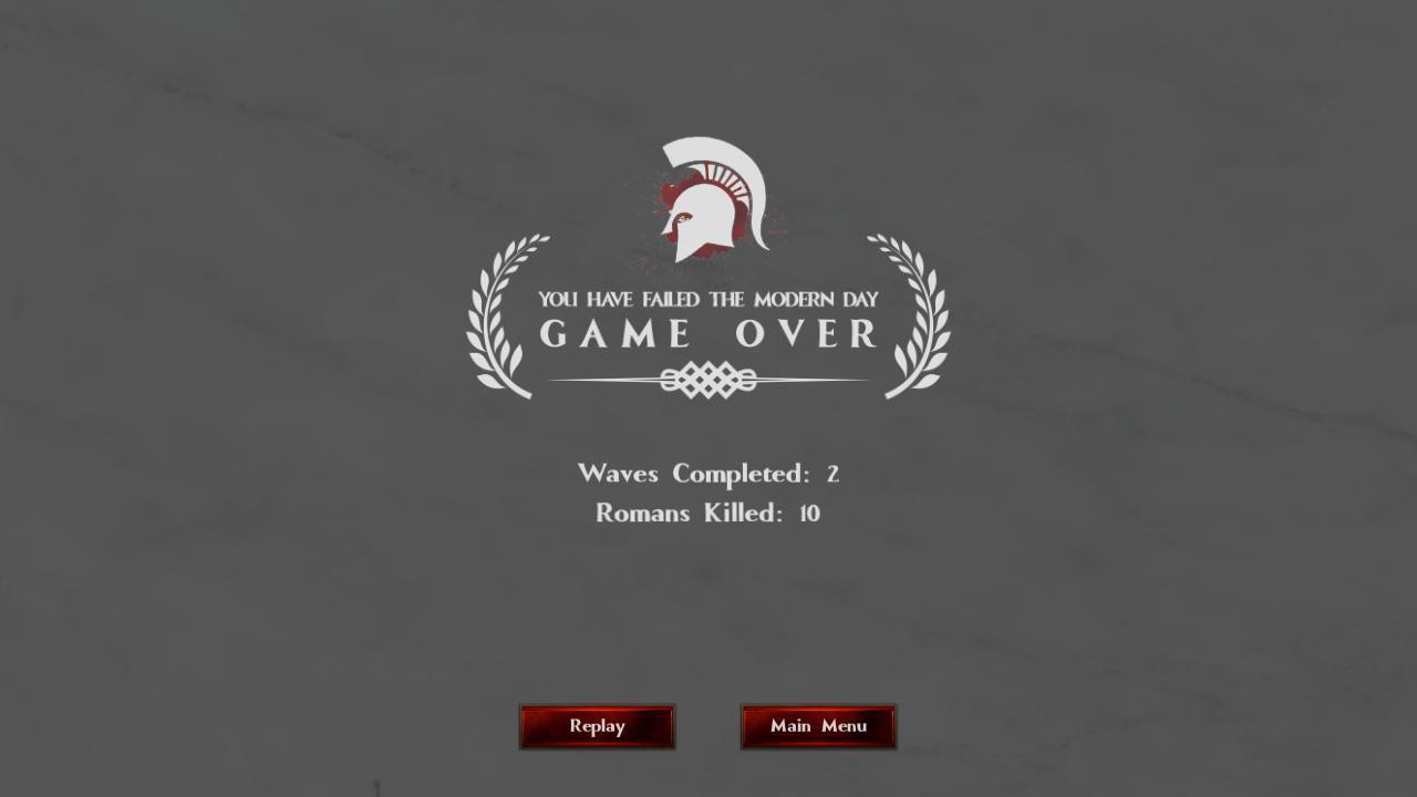 Why am I in the past? Who cares! Shoot the Romans (itch) - кадр 1