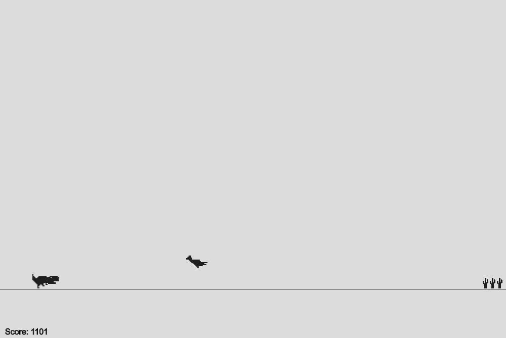 Chrome Dinosaur Game Remake (itch) - кадр 2