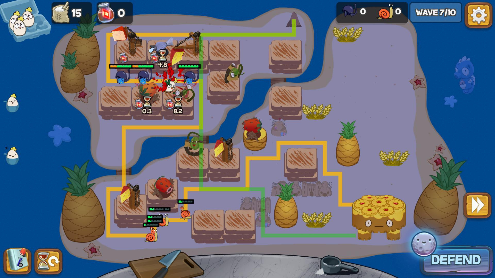 Defend the Cake (itch) - кадр 2