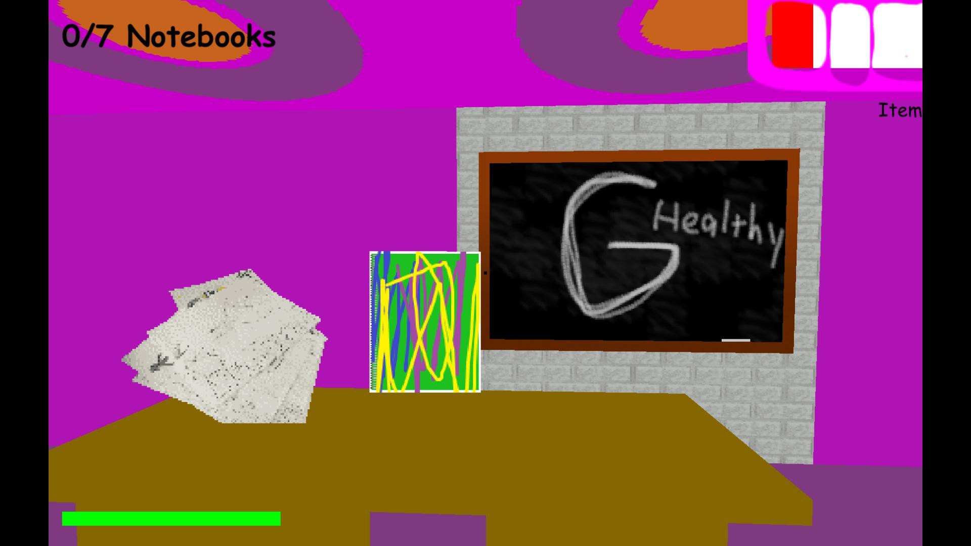 JCTOT's basics in learning Skills! (Baldi 1.3.2 Mod) (itch) - кадр 8