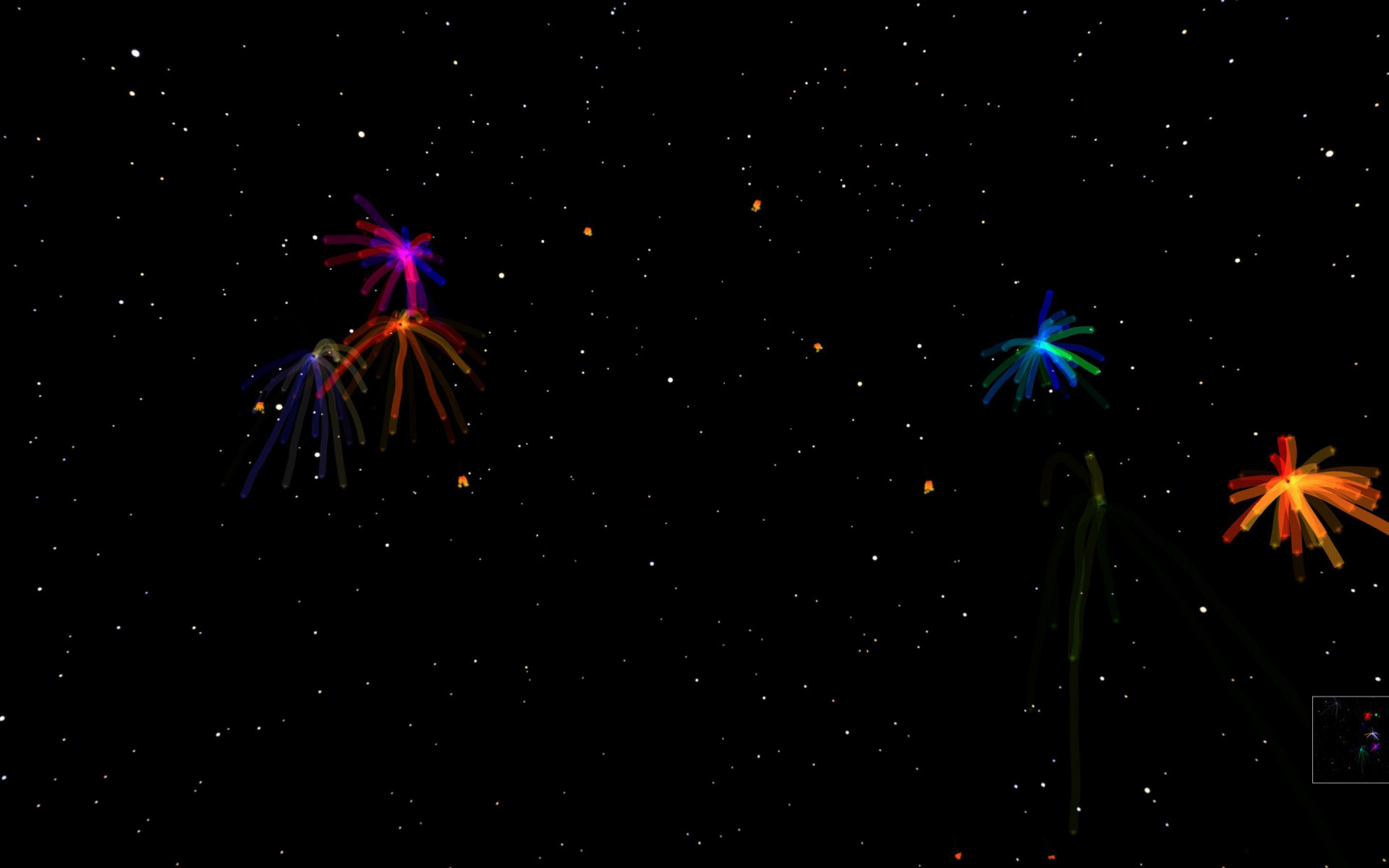 Fireworks + New Year Countdown (itch) - кадр 3