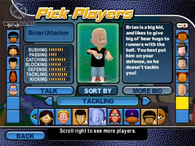 Backyard Football 2006 - кадр 5