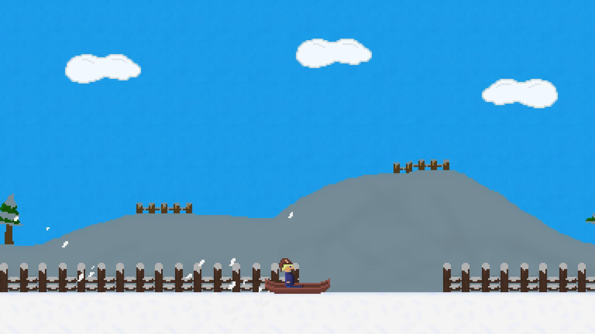 Realistic Sledding Simulator (itch) - кадр 3
