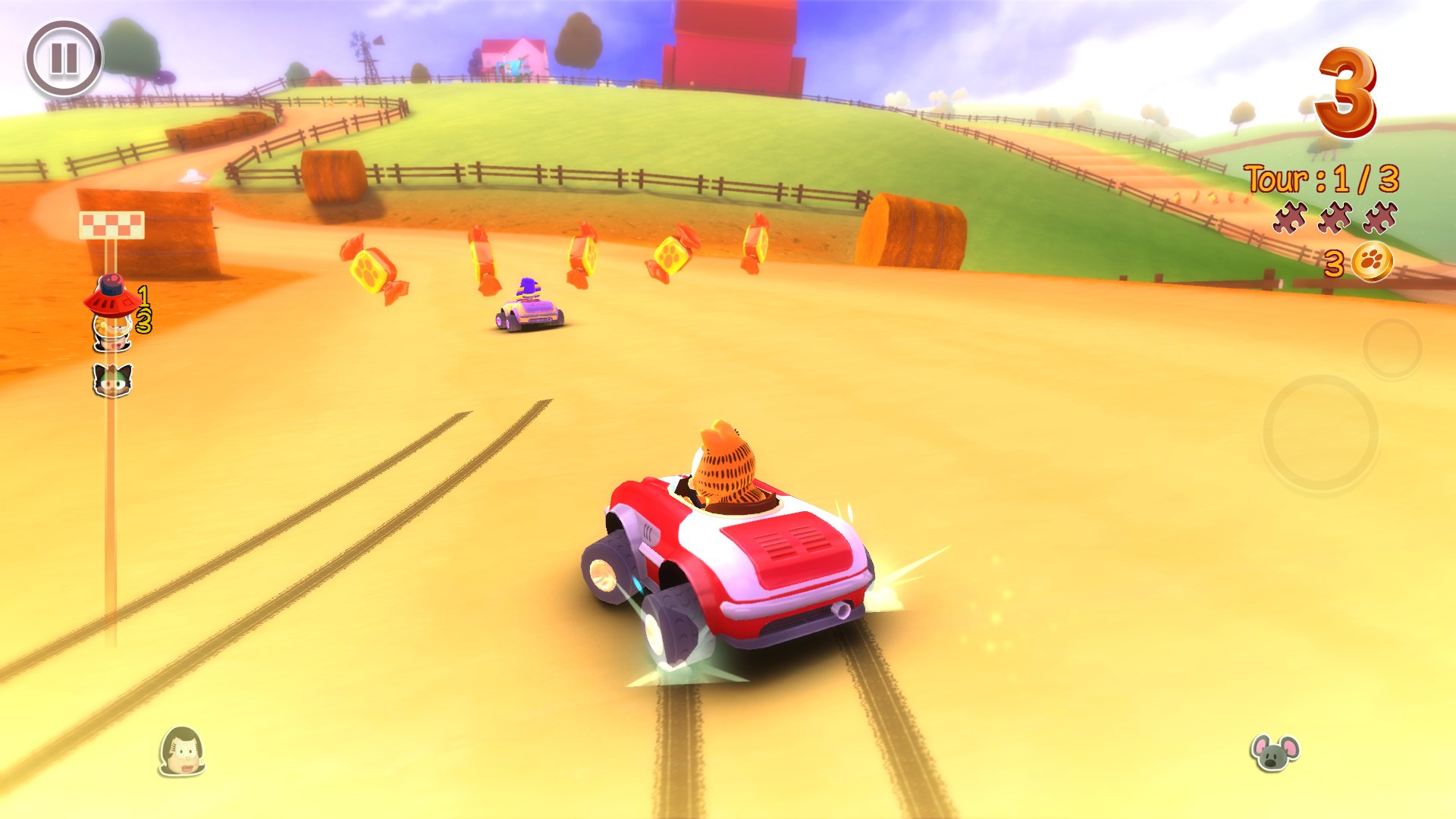 Garfield Kart - кадр 4