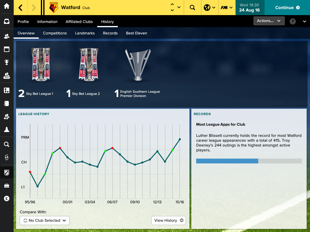 Football Manager Touch 2017 - кадр 6
