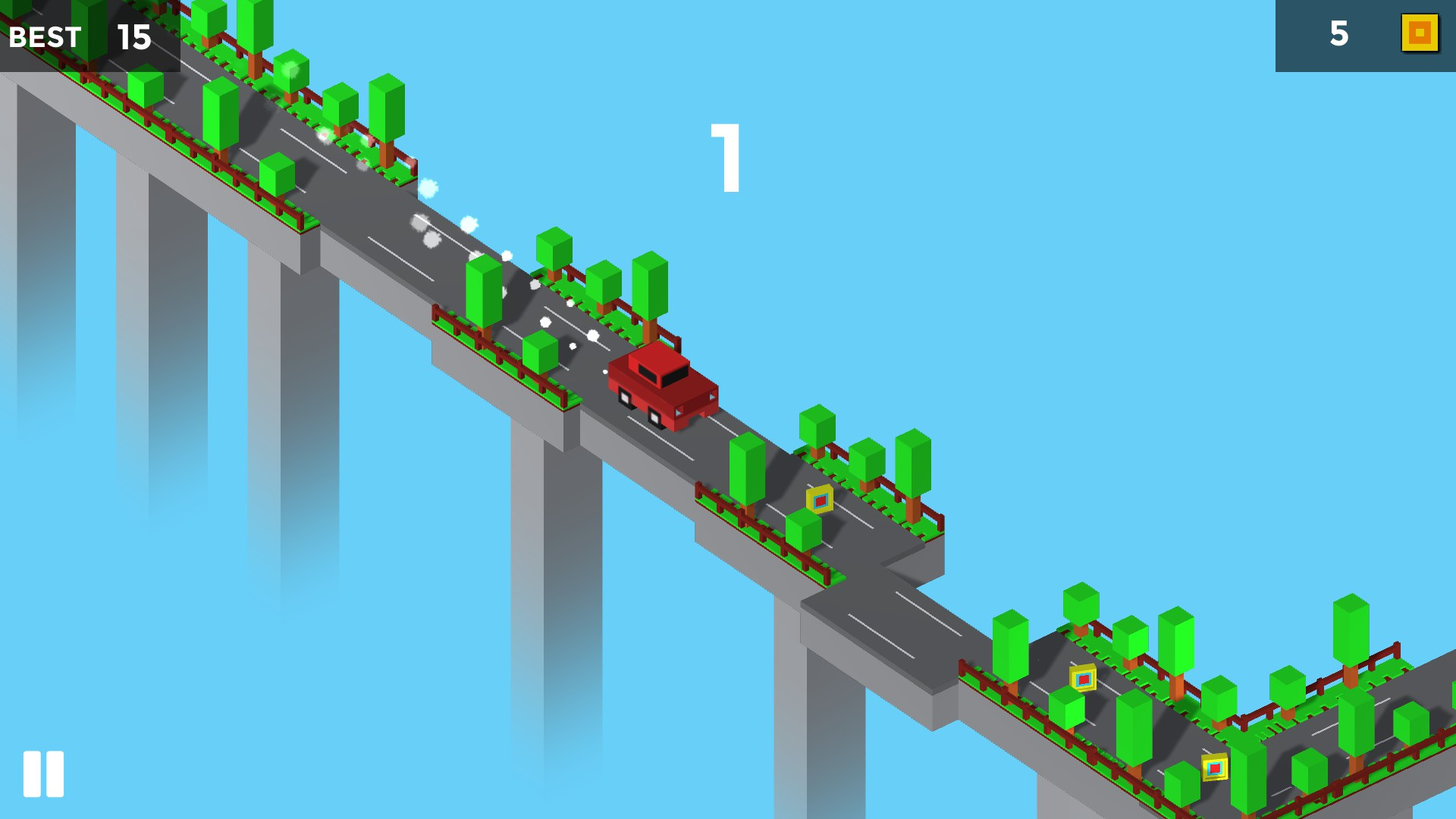 Pixel Traffic: Risky Bridge - кадр 3