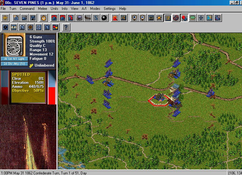 Civil War Battles: Campaign Peninsula - кадр 2