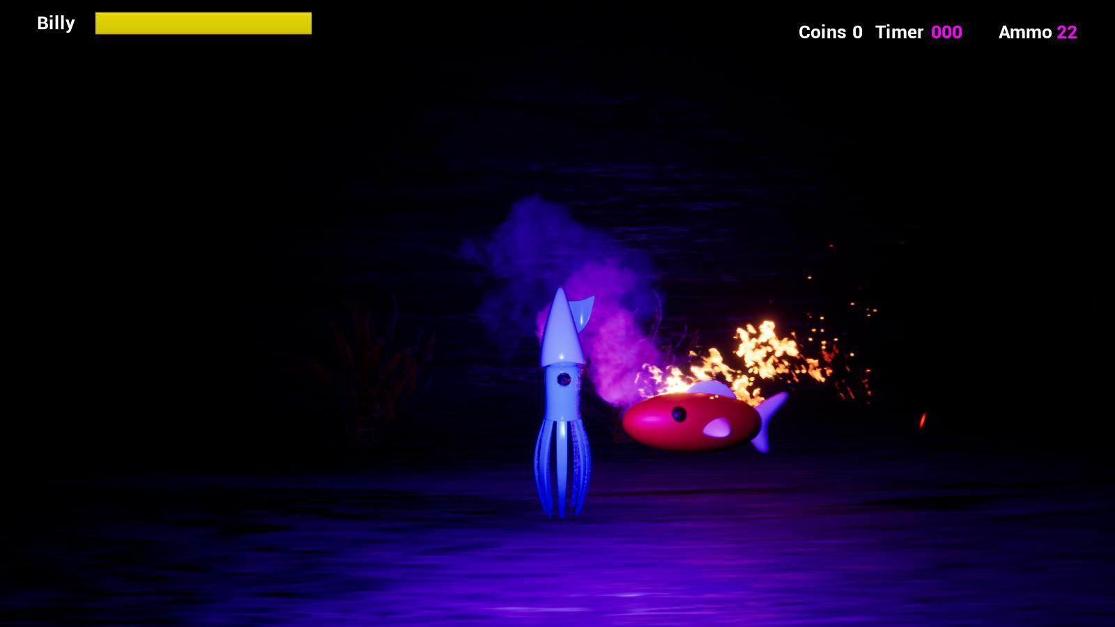 The Adventures Of Billy the Squid (itch) - кадр 2