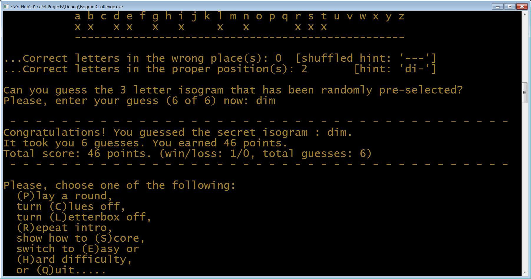 Isogram Challenge (itch) - кадр 3