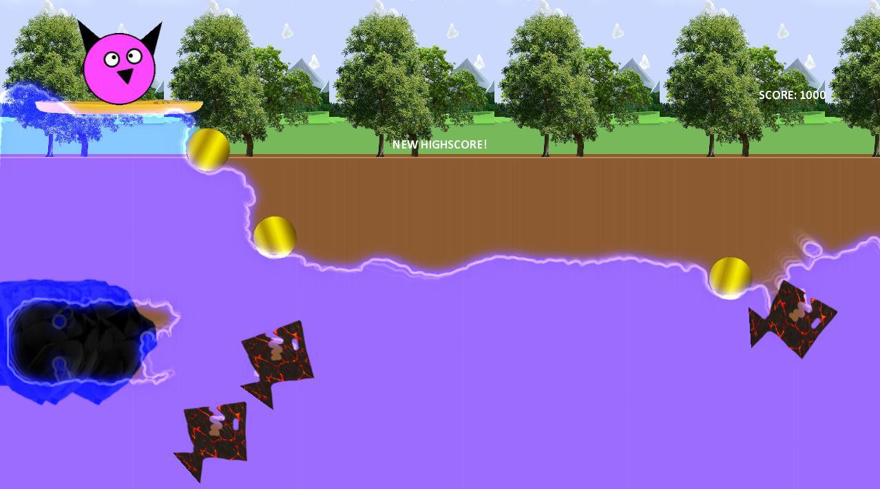 Krazy Kitten Kayaking (itch) - кадр 1