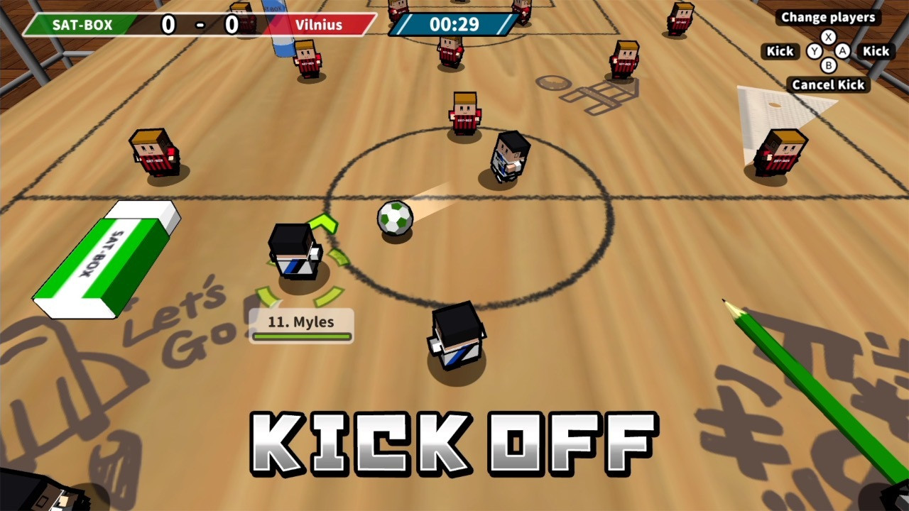 Desktop Soccer / Soccer at the desk (JP) - кадр 3