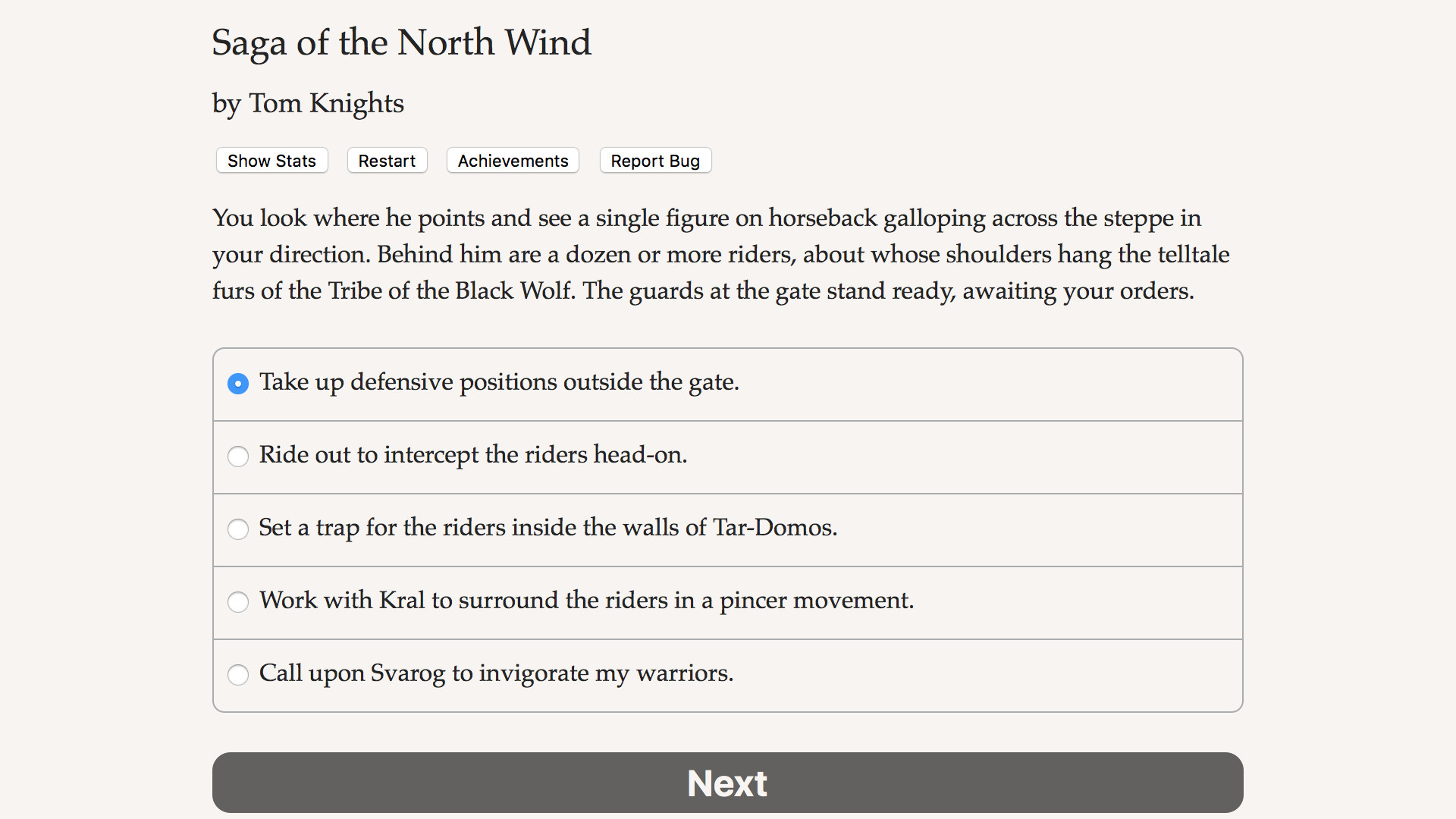 Saga of the North Wind - кадр 2