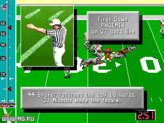 Mike Ditka's Ultimate Football - кадр 1