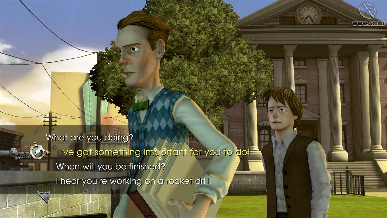 Back to the Future: The Game - Episode 1. It's About Time - кадр 9