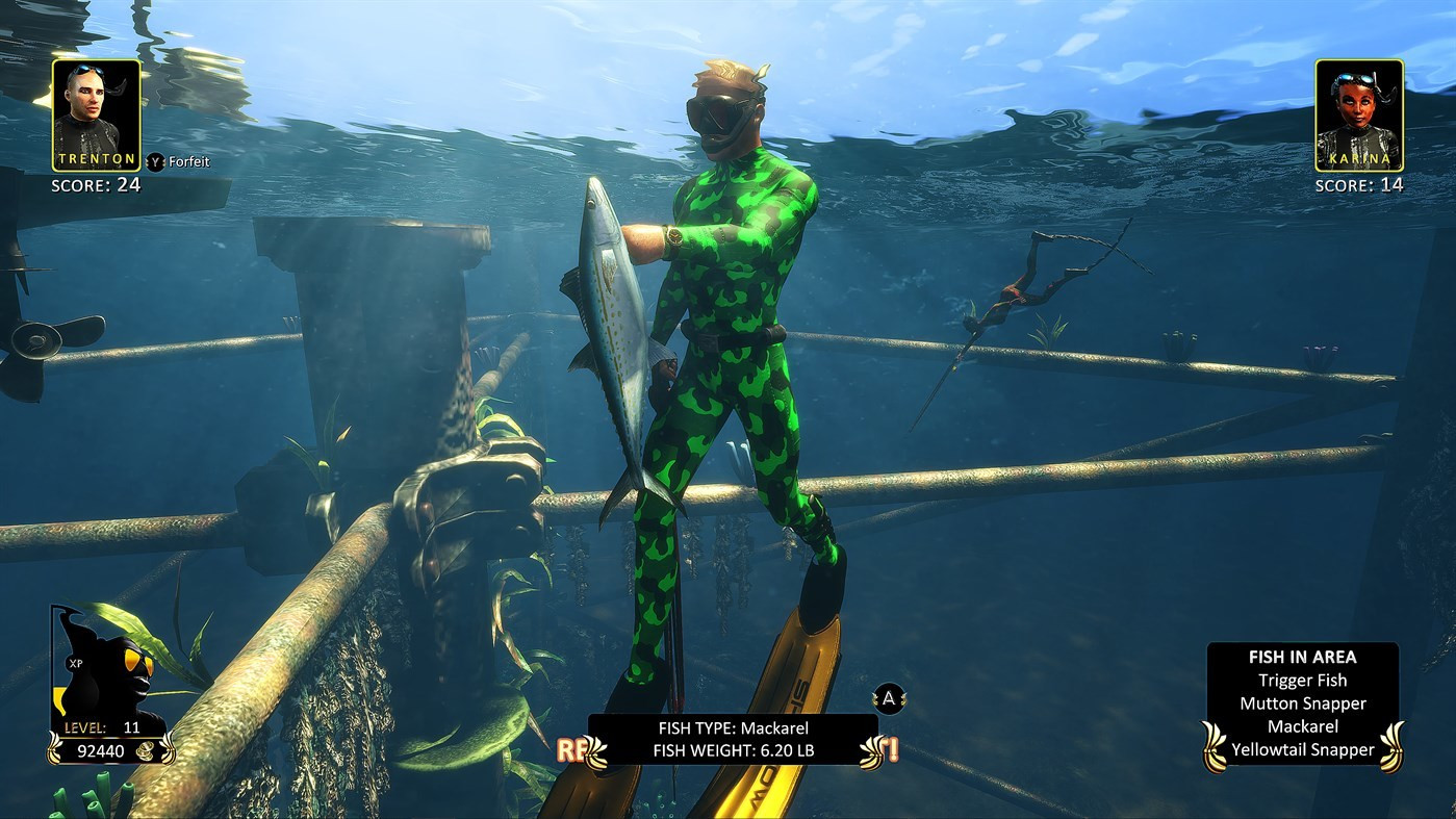 Freediving Hunter: Spearfishing the World - кадр 14