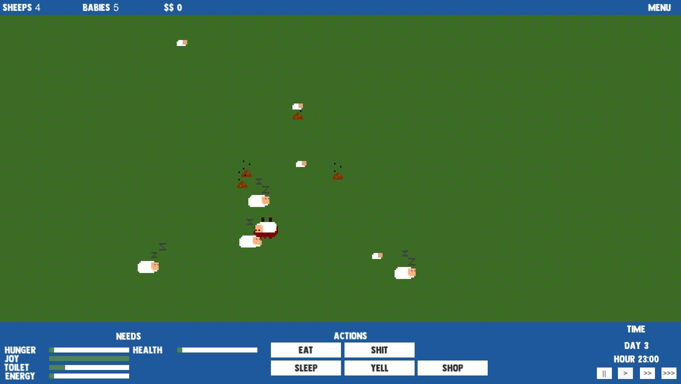 Sheep Sim (itch) - кадр 3
