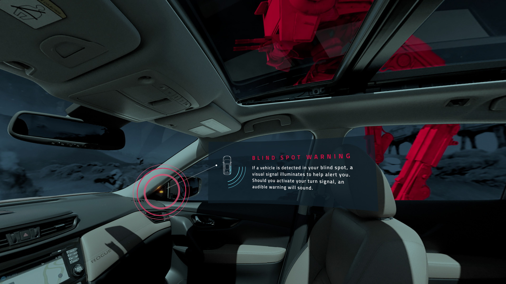 Battle Test: A Nissan Rogue 360° VR Experience - кадр 3