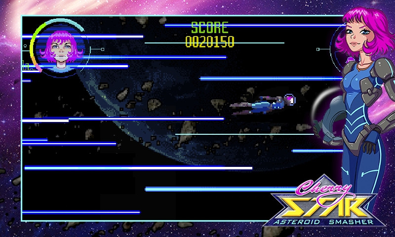 Cherry Star: Asteoid Smasher FREE (itch) - кадр 3