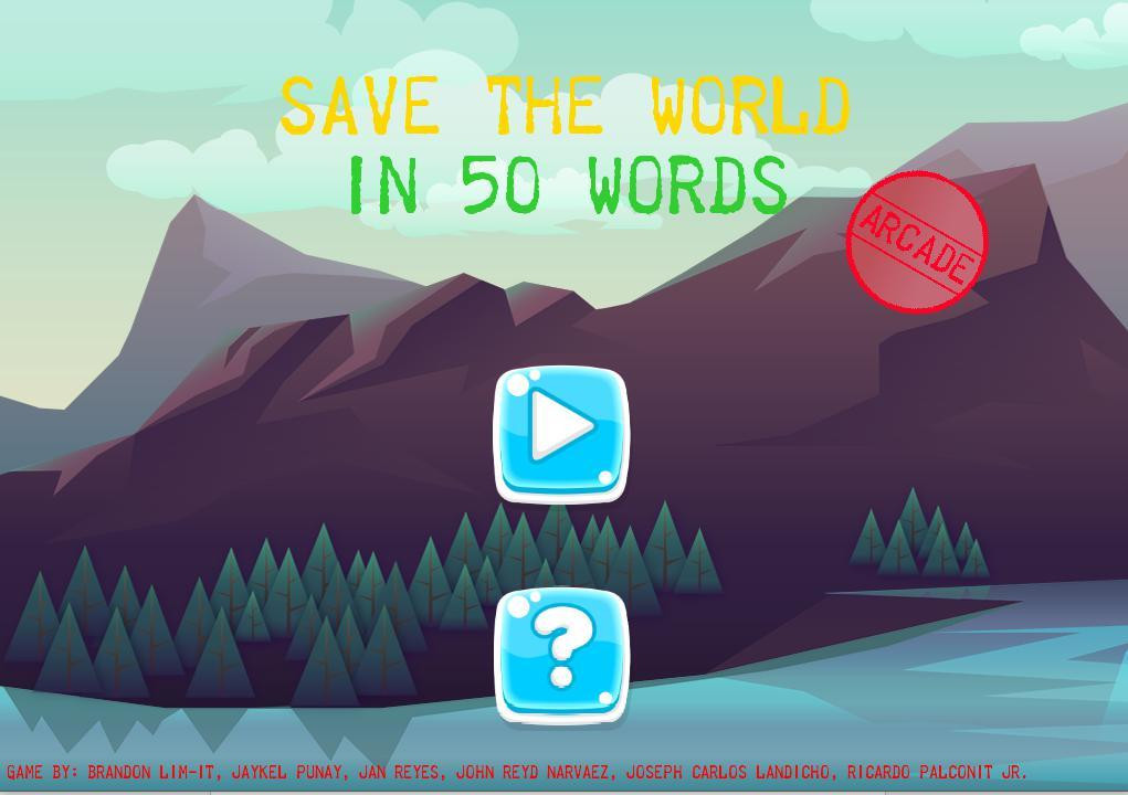 Save The World In 50 Words (itch) - кадр 2