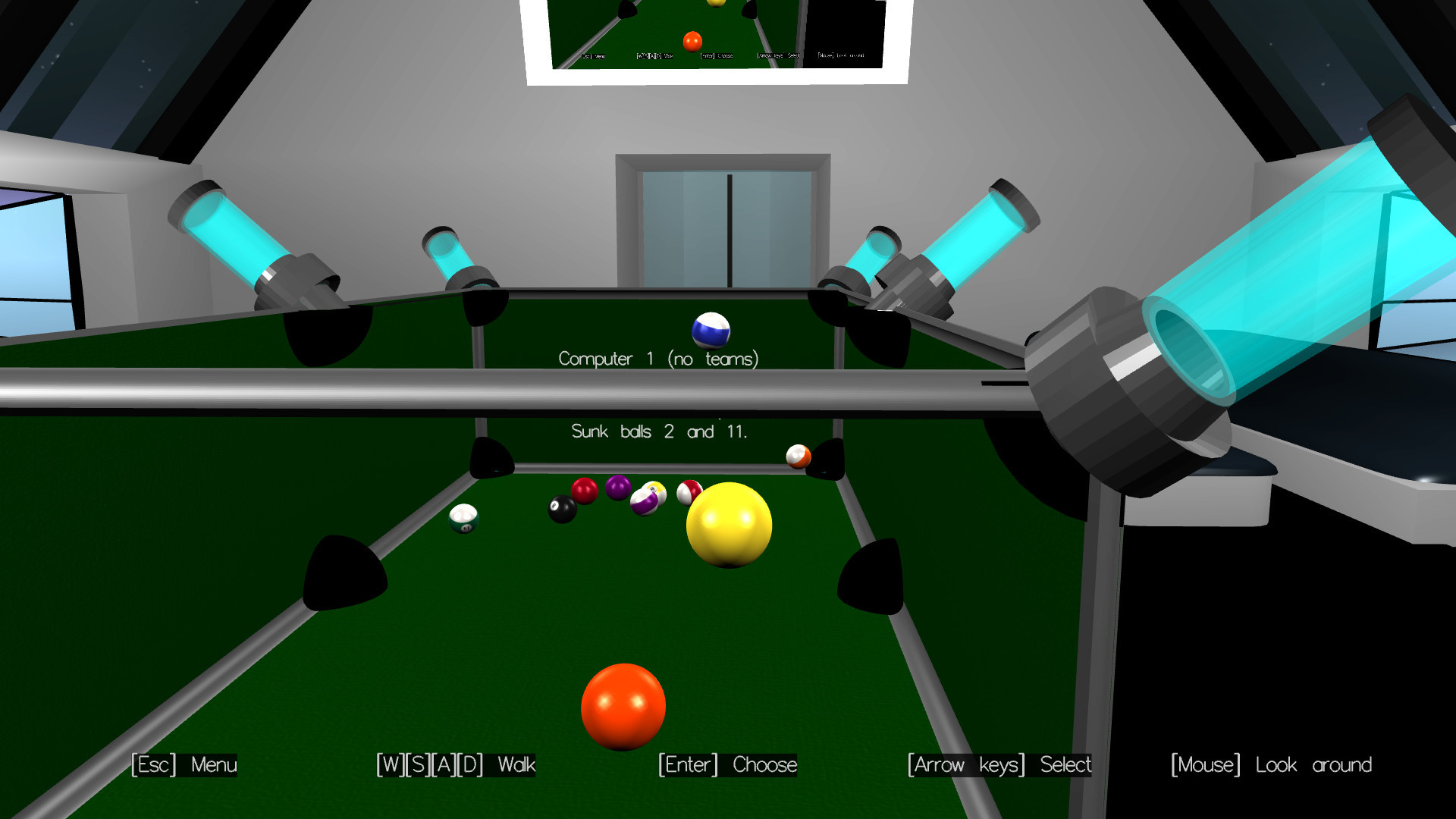 Zero Gravity Pool - кадр 4