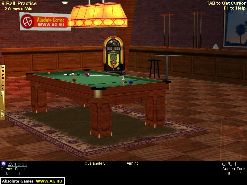 3-D Pool - кадр 5