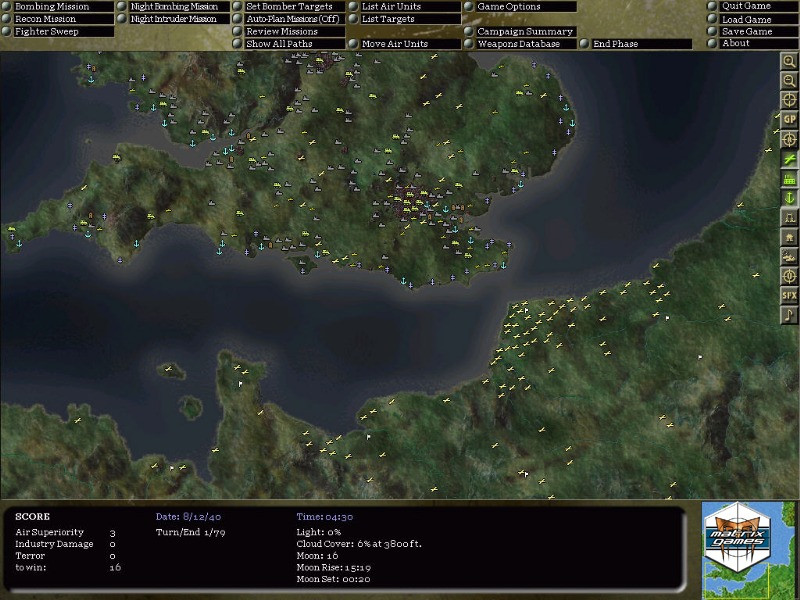 Gary Grigsby’s Eagle Day to Bombing of the Reich - кадр 6