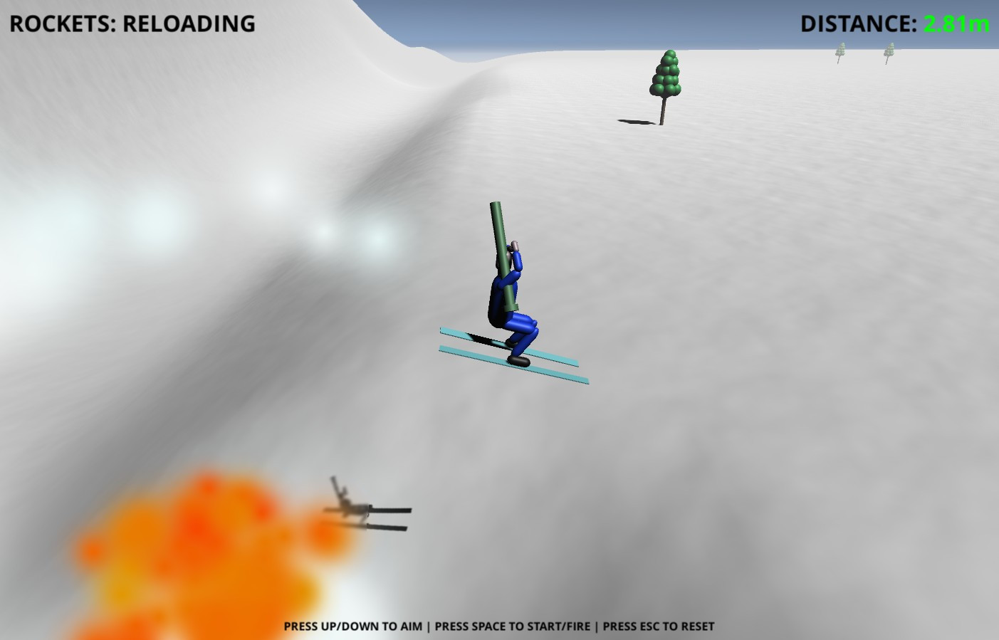 Rocket Ski Jump (itch) - кадр 3